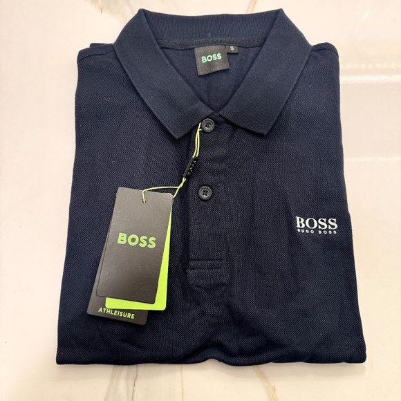 Boss Other - BOSS Polo Shirt Black Hugo Boss NEW